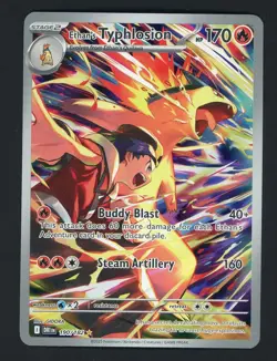 Pokemon Cards Ethan's Typhlosion 190/182 Destined Rivals Illustration Rare - Image 1