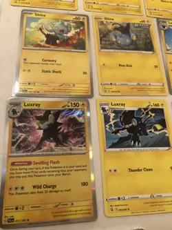 Lot Of 16 Shinx and Luxio Pokemon Cards - Image 2