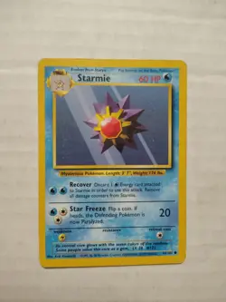STARMIE - Base Set - 64/102 - Regular Common - Pokemon Card 1999 - Image 1