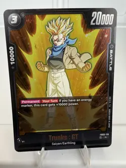 Dragon Ball Super Card Game Fusion World Raging Roar Trunks : GT FB03-119 Rare - Image 1