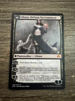 Magic the Gathering Liliana, Heretical Healer Magic Origins Legendary Creature - Image 2