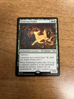 Enduring Vitality Duskmourn: House of Horror Regular NM-M Unplayed MTG 0176 - Image 1