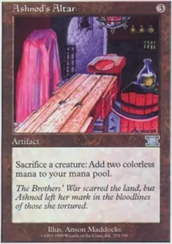 1x Ashnod's Altar Heavy Play MTG Magic - Kid Icarus - - Image 1