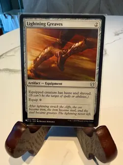 Lightning Greaves | Commander 2019 Reprint | Non-Foil | MTG | Equipment | NM - Image 1