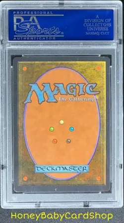 MTG Unlimited Edition 1993 Stone Rain PSA 8.5 NM/MT+ Old School 93/94 - Image 2