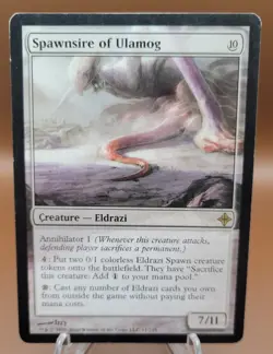 Spawnsire of Ulamog x1 MTG Rise of the Eldrazi Magic Heavy Play HP English - Image 1
