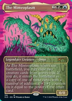 MTG The Mimeoplasm (136), NM-Mint, English Secret Lair Drop Series - Image 1
