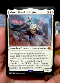 Myrel, Shield of Argive 018/287 The Brothers' War Mythic M/NM MTG Magic - Image 1