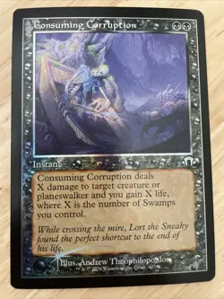 MTG Consuming Corruption Retro Frame FOIL #407 Modern Horizons 3 MH3 NM/M - Image 1