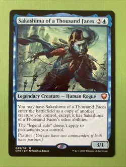 MTG - Sakashima of a Thousand Faces - Commander Legends - NM - Image 1