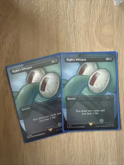 Foil Secret Lair Night’s Whisper SpongeBob SquarePants x1 Magic MTG - Image 1