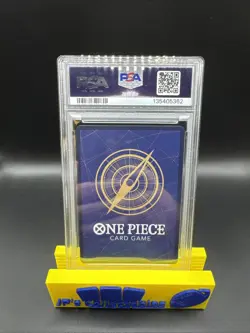 2025 ONE PIECE PROMOS #ST12-003 DRACULE MIHAWK ILLUSTRATION BOX VOL.4 PSA 10 - Image 2