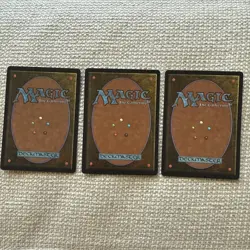 MTG BETA Limited Edition Gray Ogre, Mons s Goblin Raiders, Hill Giant Set Of 3 - Image 5