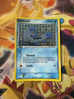 Barboach Reverse Holo EX Deoxys Stamped 2005 Pokemon 54/107 NM - Image 1