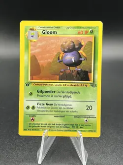 Pokemon GLOOM 37/64 Jungle Set Uncommon 1st Edition DUTCH LP LB1 - Image 1