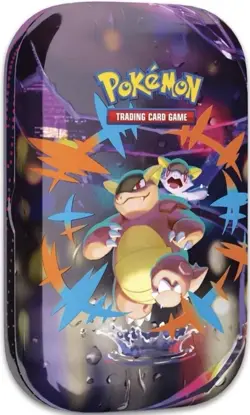 POKEMON MEGA HEROES MINI TIN MEGA KANGASKHAN ARTWORK 2 PACKS NEW FACTORY SEALED - Image 1