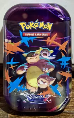 POKEMON MEGA HEROES MINI TIN MEGA KANGASKHAN ARTWORK 2 PACKS NEW FACTORY SEALED - Image 2