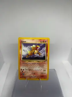 Pokemon TCG Entei Neo Revelation Card 17/64 Unlimited Non Holo Rare LP Vintage - Image 1
