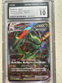 Pokemon TCG Rayquaza VMAX Holo Ultra Rare CGC GEM MINT 10 🔥🔥 - Image 1