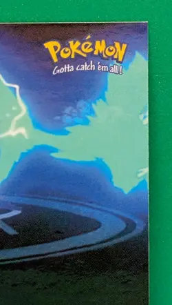 Pokemon Topps Card - Ash's Sacrifice #36 Mewtwo Strikes Blue Label Non Holo - LP - Image 3