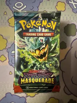 Pokemon TCG S&V Twilight Masquerade Factory Sealed Booster Pack Lot of 10 Packs - Image 1