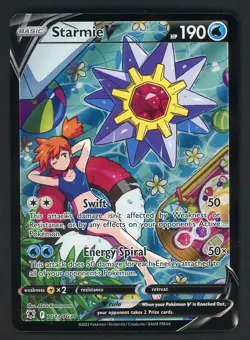 Starmie V TG13/TG30 Trainer Gallery Holo Rare Pokemon 2022 Astral Radiance - Image 1