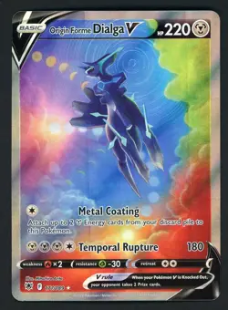 2022 Pokemon Origin Forme Dialga V Alt Art 177/189 Astral Radiance - Image 1