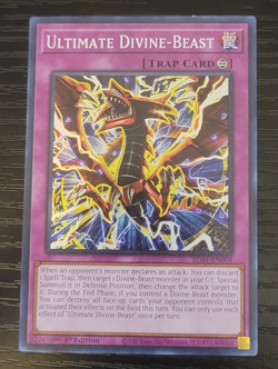 Yu-Gi-Oh Ultimate Divine-Beast 1st Edition Super Rare EGS1-EN004 High grade - Image 1
