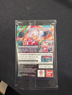 One Piece Monkey D. Luffy US Voyage College Basketball Promo Card Rutgers SEALED - Image 2