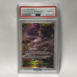 One Piece Donquixote Rosinante SEC OP04-119, PSA 10 - Image 1