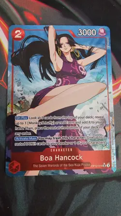 Boa Hancock One Piece OP-12-014 Alternate Art Legacy Of The Master Tcg Ccg - Image 1