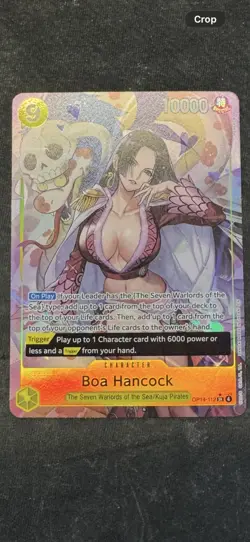 Boa Hancock Alt Art OP14-112 SR The Azure Sea’s Seven English One Piece TCG NM - Image 2