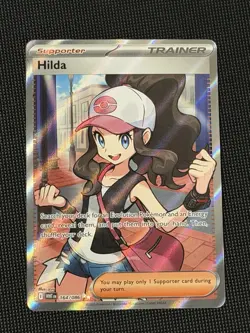Hilda 164/086 - SV White Flare - Ultra Rare Full Art Holo - Pokemon TCG - Image 1