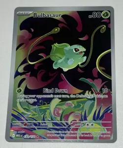 Bulbasaur 133/132 Mega Evolutions Illustration Rare Pokemon TCG English NM - Image 1