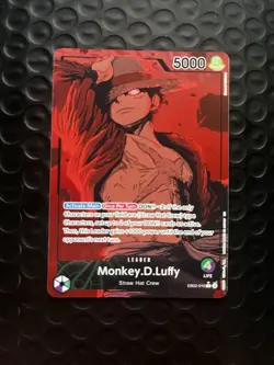 Monkey D Luffy Leader 25th Anniversary EB02-010 Alt Art - English - Image 1