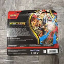 Pokemon TCG Mega Evolution Triple Blister Pack- Psyduck - New and Factory Sealed - Image 2