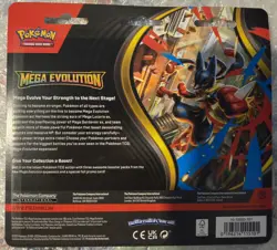 Mega Evolution Psyduck Triple Blister - Factory Sealed/New - Pokemon TCG - Image 2