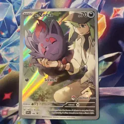 N's Zorua - 189 (Pokemon Center Exclusive) 189 Sv: Scarlet & Violet Promo Cards - Image 1