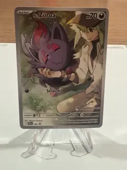 N's Zorua - 189 (Pokemon Center Exclusive) 189 Sv: Scarlet & Violet Promo Cards - Image 1