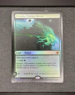 Evendo, Waking Haven - FOIL - Edge of Eternities EOE M 0253 WITH TRACKING - Image 3