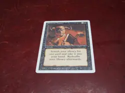 Magic the Gathering: MTG: Revised: Demonic Tutor b - Image 1