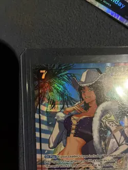 Ms. All Sunday (Alternate Art) OP14-084 The Azure Sea's Seven Foil Textured 🔥 - Image 2