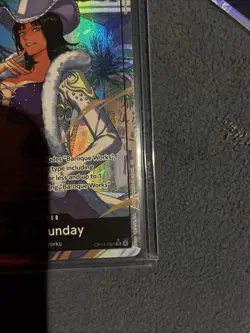 Ms. All Sunday (Alternate Art) OP14-084 The Azure Sea's Seven Foil Textured 🔥 - Image 4