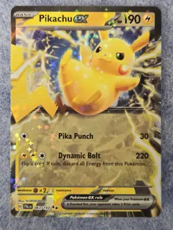 Pokemon Pikachu ex (63/290) Paldea Evolved LP HOLO - Image 1