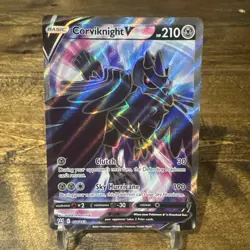 Pokemon Corviknight v Full Art Holo Card 156/163 Battle Styles UR Pack Fresh - Image 1