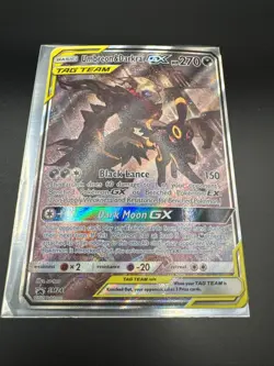 Pokemon TCG Umbreon & Darkrai GX SM241 Sun & Moon Promo Card - Image 1