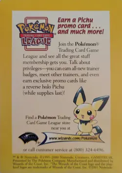 Pokemon Neo Discovery The Secrets Of The Unown Promo Card - Image 2