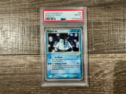2005 POKEMON EX EMERALD #98 REGICE EX-HOLO PSA 8 - Image 1