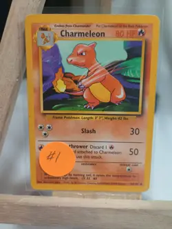 CHARMELEON - 24/102 - Base Set - Pokemon Card - LP - Image 1