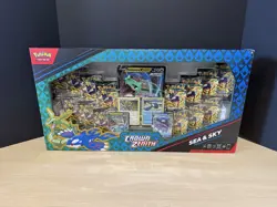 POKEMON CROWN ZENITH SEA & SKY PREMIUM COLLECTION BOX FACTORY SEALED - Image 1